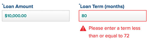 Give a dropdown of options, instead of free entry.